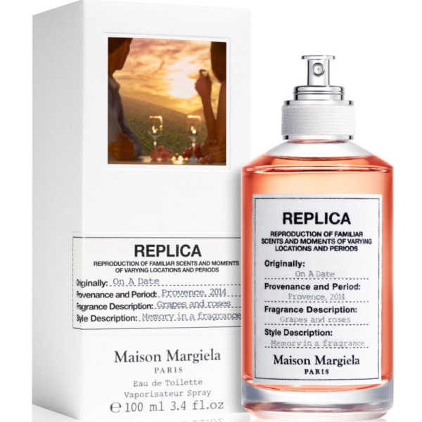 Maison Martin Margiela On A Date (Replica Collection) 20 ml (розпив, ЗАЛИШОК У ТЕСТЕРНОМУ АБО ОРИГІНАЛЬНОМУ ФЛАКОНІ ЗА НАЯВНІСТЮ) Maison Martin Margiela On A Date (Replica Collection) 20 ml (розпив, ЗАЛИШОК У ТЕСТЕРНОМУ АБО ОРИГІНАЛЬНОМУ ФЛАКОНІ ЗА НАЯВНІСТЮ)