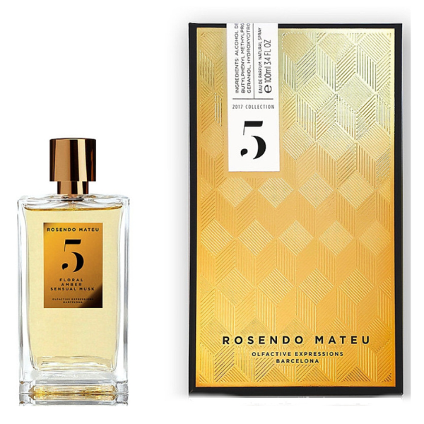 Rosendo Mateu Nº5 Floral, Amber, Sensual Musk 20 ml (розпив, ЗАЛИШОК У ТЕСТЕРНОМУ АБО ОРИГІНАЛЬНОМУ ФЛАКОНІ ЗА НАЯВНІСТЮ)